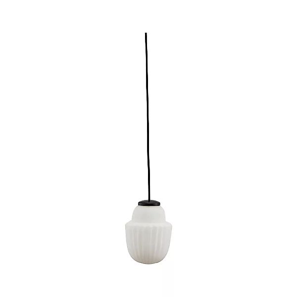 Lampe Acorn aus Metall und Glas in Weiß günstig online kaufen