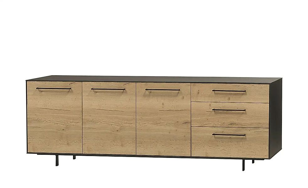 uno Sideboard  Lecce ¦ holzfarben ¦ Maße (cm): B: 243 H: 78 T: 45.0 Kommode günstig online kaufen