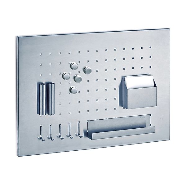 Zeller Memoboard mit Utensilien 50 cm x 35 cm x 1,5 cm Edelstahl günstig online kaufen
