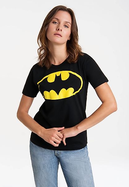 LOGOSHIRT T-Shirt "DC Comics - Batman Logo", mit lizenziertem Print günstig online kaufen