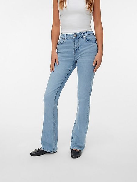Vero Moda Bootcut-Jeans VMFLASH MR FLARED POCKET JNS RA3043 NOOS günstig online kaufen