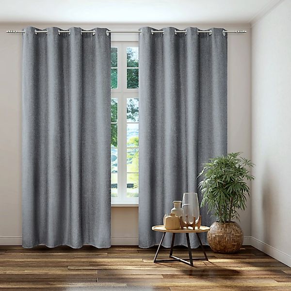 Kutti Vorhang "Dimout" Ösen 1 Stk. tlg. Verdunkelung, Thermo, isolierend, e günstig online kaufen