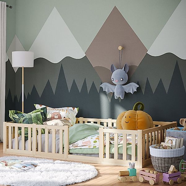 Bellabino Kinderbett Tapi (Bodenbett mit Rausfallschutz günstig online kaufen