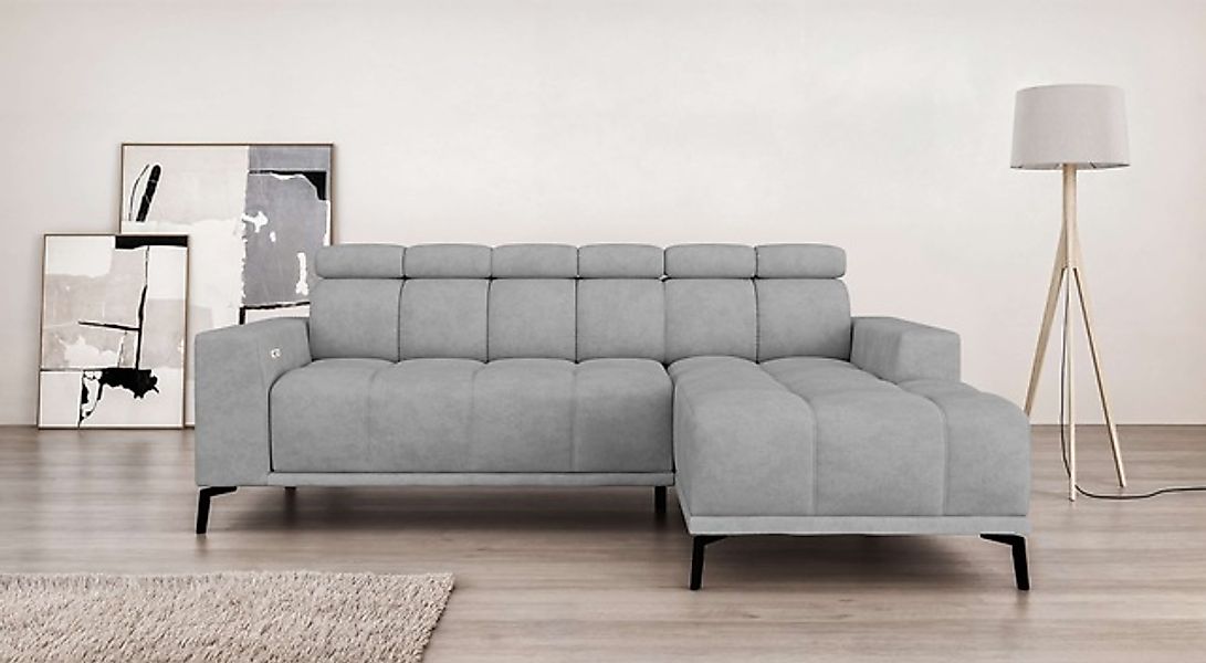 Home affaire Ecksofa »CAZIE, Designsofa, L-Form, trendige Bubble-Optik,« L- günstig online kaufen