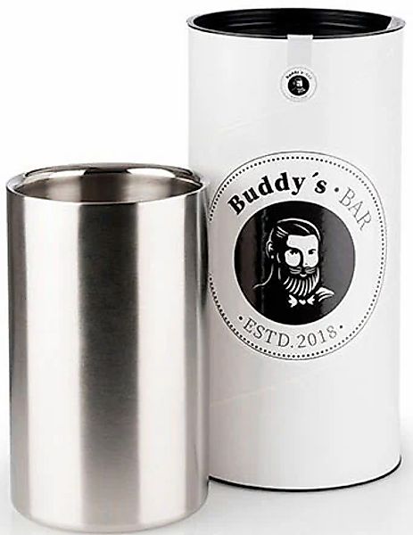 Buddys Wein- und Sektkühler "Buddy´s Bar" doppelwandiger Edelstahl, Innendu günstig online kaufen