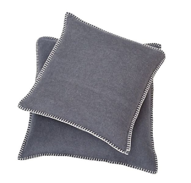 DAVID FUSSENEGGER Kissenbezug Kissenhülle Sylt 'Uni', Flanell günstig online kaufen