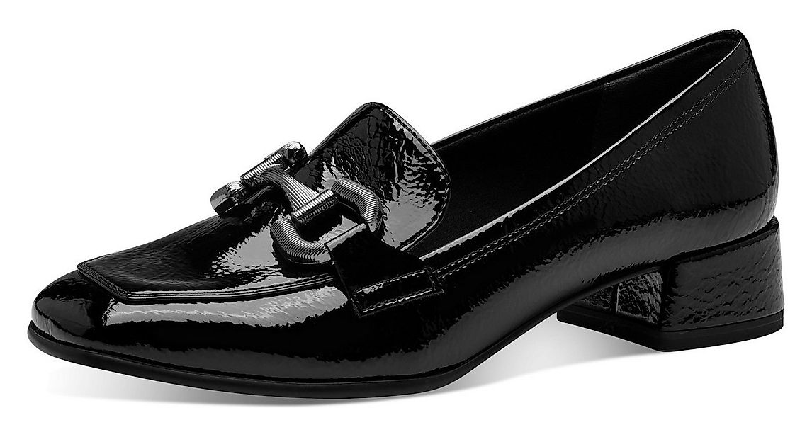 Tamaris Slipper, Blockabsatz, Pumps, Businessschuh mit modischer Zierspange günstig online kaufen