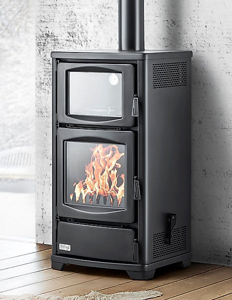Teba Therm Kaminofen TS-16 Backfach, 8,00 günstig online kaufen