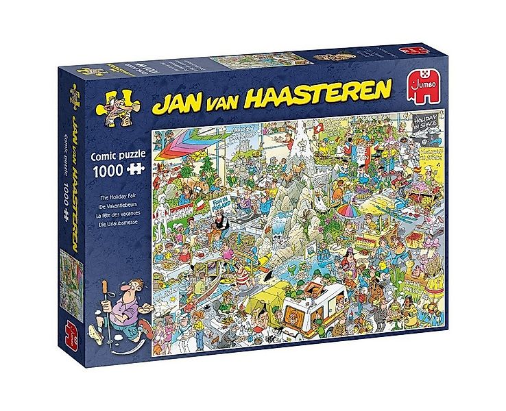 Jan van Haasteren Puzzle JUMBO 19051 Jan van Haasteren Die Urlaubsmesse 100 günstig online kaufen
