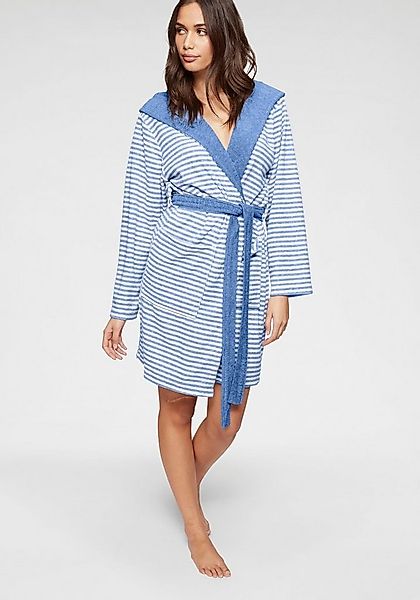 KangaROOS Damenbademantel Luana, ideal für Sauna & Spa, Hotelbademantel, Mo günstig online kaufen