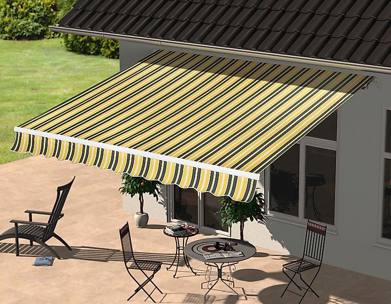 KONIFERA Gelenkarmmarkise Cadaqués Breite/Ausfall: 395 x 250 cm, Neigungswi günstig online kaufen