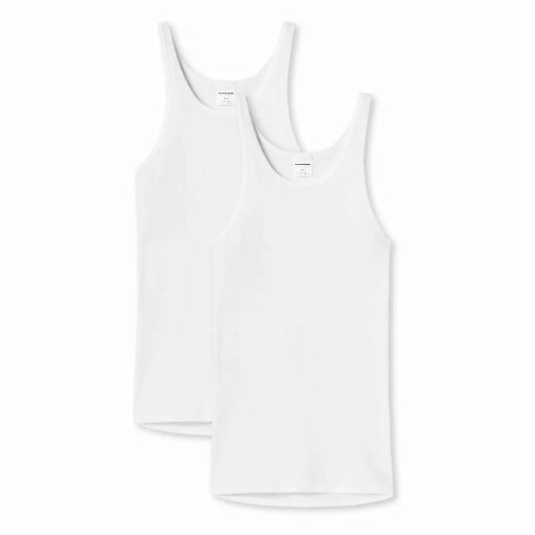 SCHIESSER Unterhemd 2er Pack - Original Doppelripp, Sport-Jacke, ärmellos, günstig online kaufen