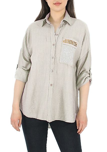 dy_mode Tunika Damenbluse Tunika Elegante Longbluse günstig online kaufen