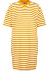 URBAN CLASSICS Shirtkleid "Urban Classics Damen Ladies Oversized Striped Te günstig online kaufen