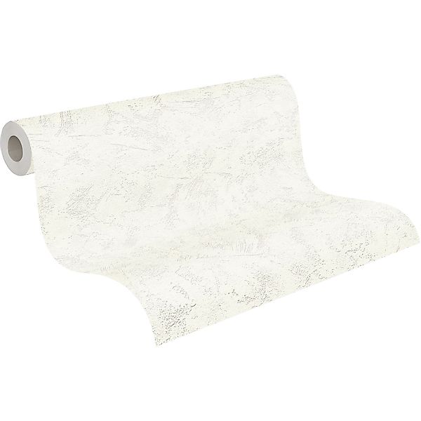 A.S. Création Vliestapete Putzoptik Weiß FSC® günstig online kaufen