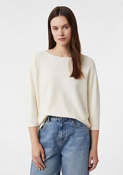 comma 3/4 Arm-Pullover Strickpullover Feinstrickpullover mit Schleifendetai günstig online kaufen