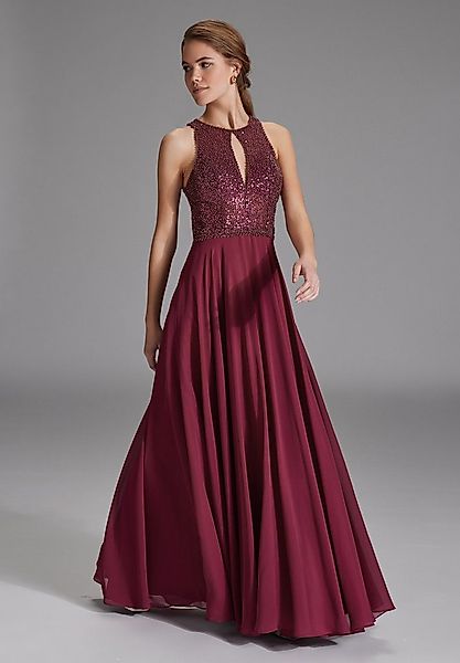 Hey Kyla Abendkleid - Abendkleid mit Stickerei und Cut-Out Detail Tailliert günstig online kaufen