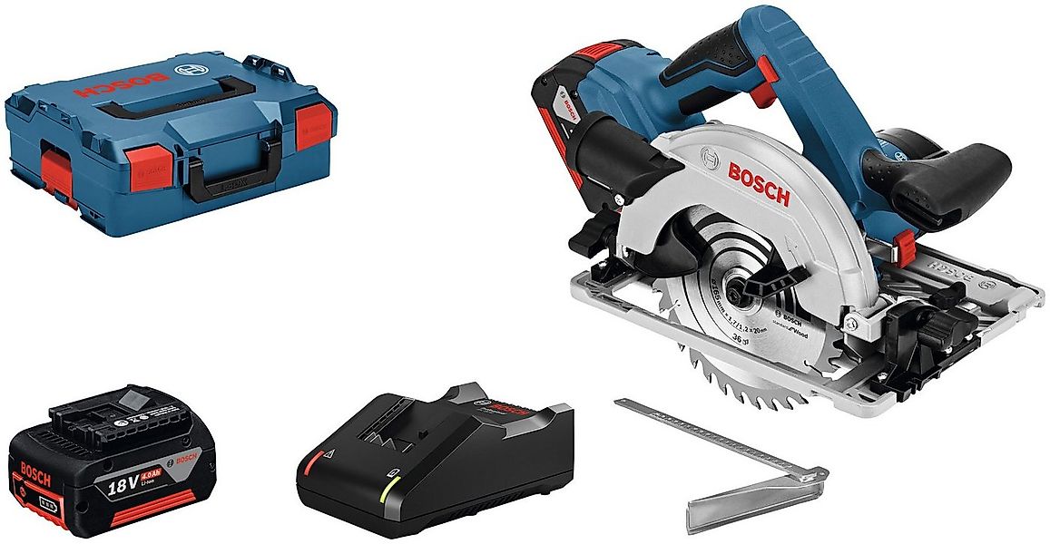 Bosch Professional Akku-Handkreissäge GKS 18V-57 G, Set, 18 V, 57 mm, inkl. günstig online kaufen