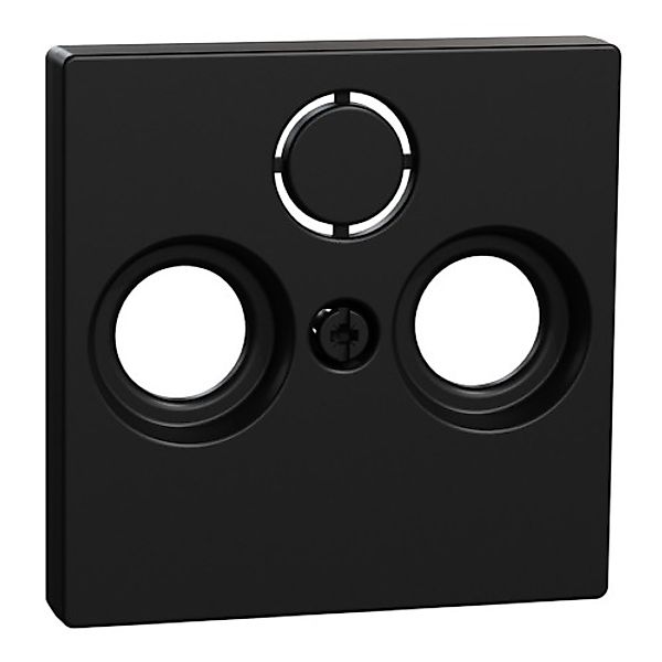 Merten Zentralplatte sw matt Antennensteckdose MEG4123-0403 - MEG4123-0403 günstig online kaufen