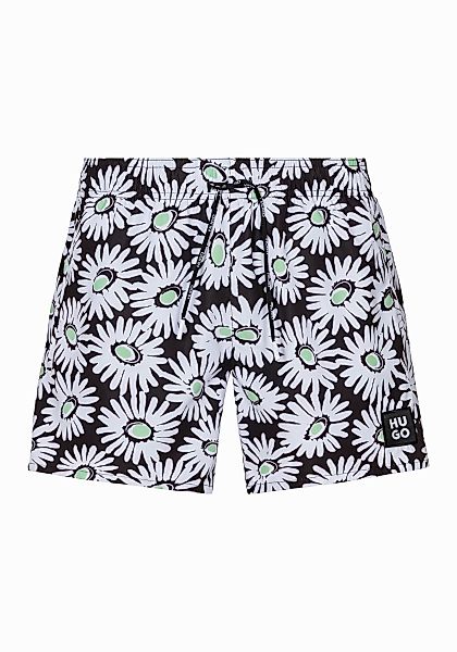 HUGO Badehose mit Allover-Print günstig online kaufen