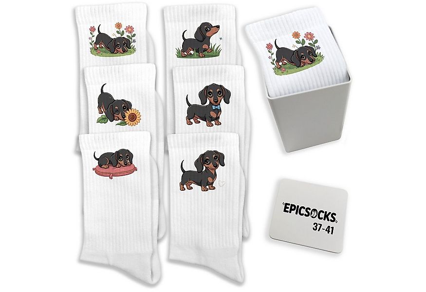 speecheese Freizeitsocken epicsocks Dackel Dreams Socken in 37-41 im günstig online kaufen