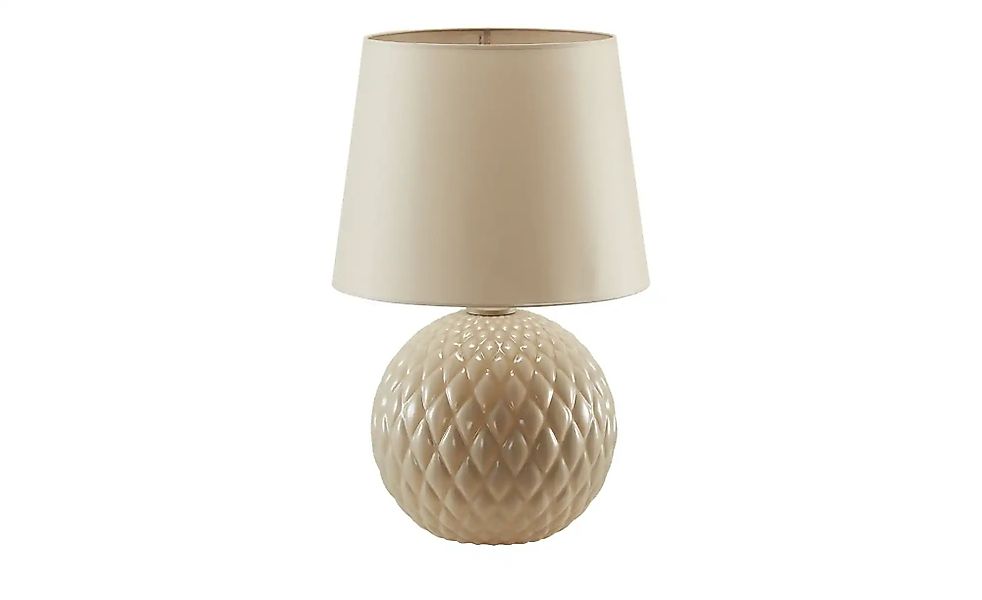 Tischleuchte   ¦ creme ¦ Maße (cm): H: 60  Ø: 39 Lampen & Leuchten > Tischl günstig online kaufen