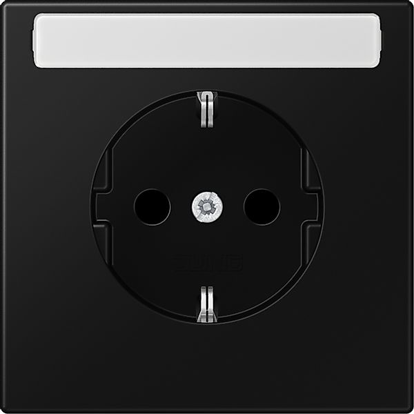 Jung SCHUKO Steckdose m.Schriftfeld LS 1520 NA SWM günstig online kaufen