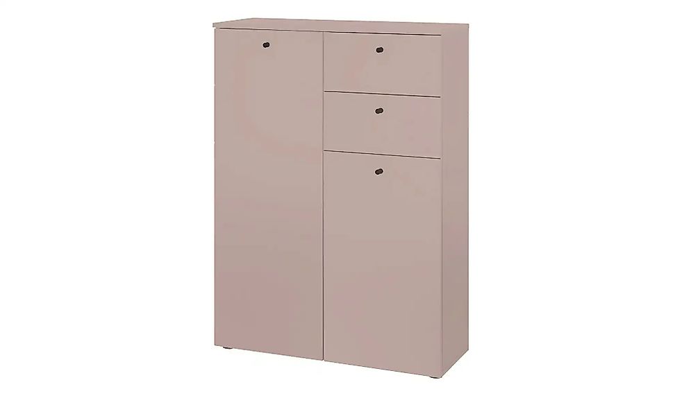 Highboard  Kaarster See ¦ rosa/pink ¦ Maße (cm): B: 80 H: 110 T: 30.0 Schrä günstig online kaufen