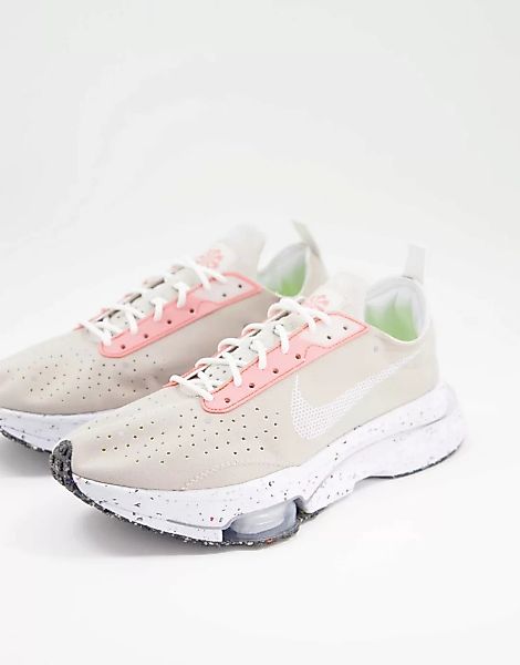 Nike – Air Zoom-Type Crater – Sneaker in Stein-Weiß günstig online kaufen