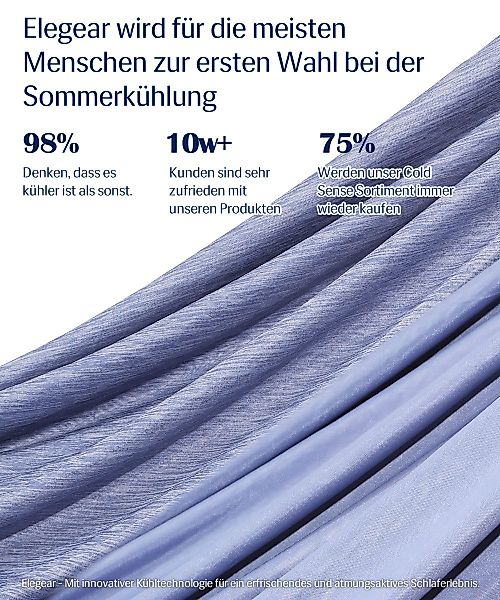 Elegear Sommerbettdecke Kühldecke Selbstkühlend doppelseitig, Sommerdecke günstig online kaufen