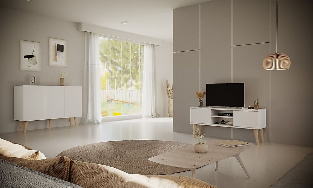 Raumhirsch Furniture Lowboard Toronto (Einzelmöbel, TV-Lowboard), Soft-Clos günstig online kaufen