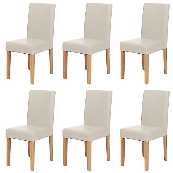 CHEFGASTRO Esszimmerstuhl 6er-Set Klassisch & Zeitlos 90x43x56cm Sitzhöhe 4 günstig online kaufen