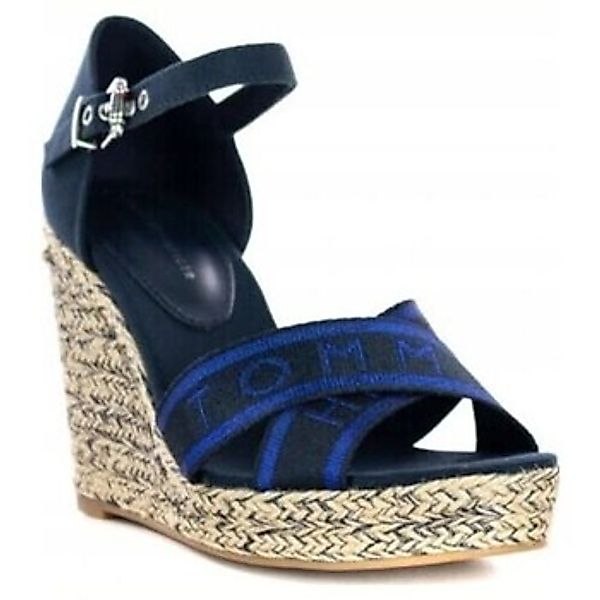 Tommy Hilfiger  Espadrilles METALLIC HIGH WEDGE SANDAL günstig online kaufen