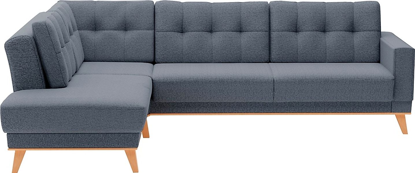 sit&more Ecksofa »Lavida L-Form« wahlweise mit Kippfunktion und Bettkasten günstig online kaufen