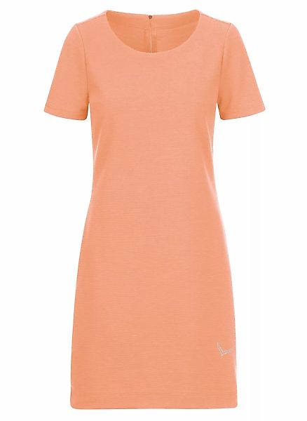 Trigema Jerseykleid "TRIGEMA Halbarm Kleid mit Kristallsteinen", (1 tlg.) günstig online kaufen