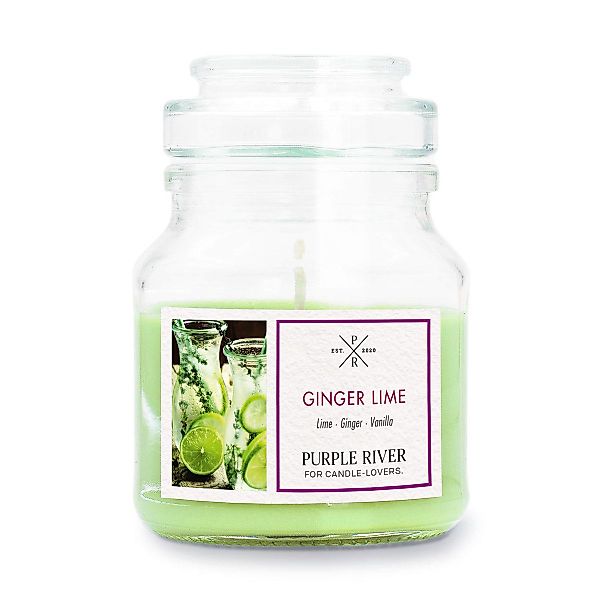 Purple River Duftkerze Ginger Lime - günstig online kaufen