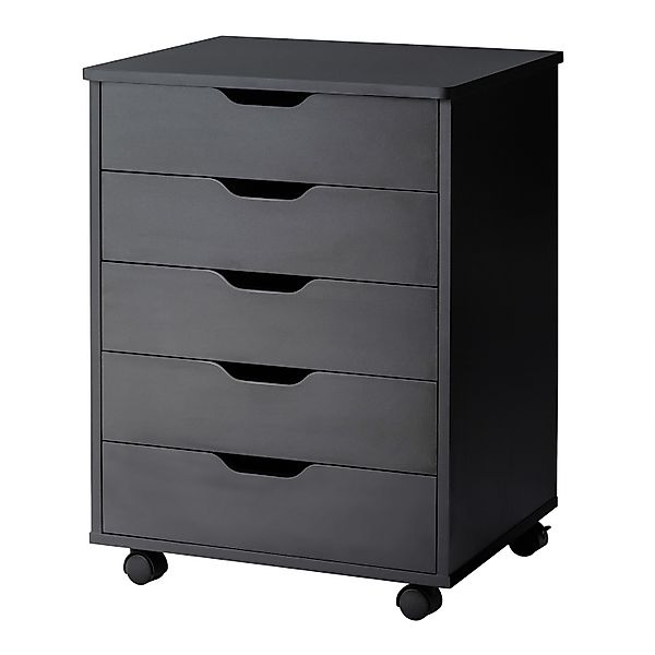 COSTWAY Rollcontainer, Bürocontainer mit Rollen, Schubladen, günstig online kaufen