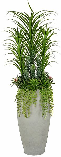 Creativ green Kunstpflanze "Arrangement aus Sukkulenten", in opulenter Größ günstig online kaufen