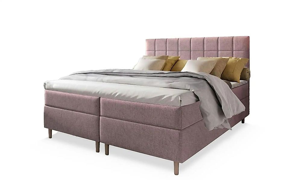 MASSENO Boxbett mit Bettkasten Ibiza ¦ rosa/pink ¦ Maße (cm): B: 140 H: 110 günstig online kaufen