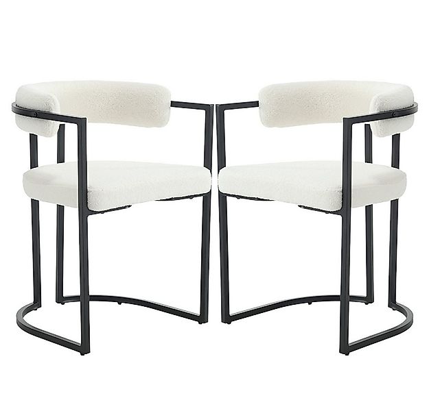 WAHSON OFFICE CHAIRS Esszimmerstuhl 2er Set, aus Samt Polsterstühle mit sch günstig online kaufen