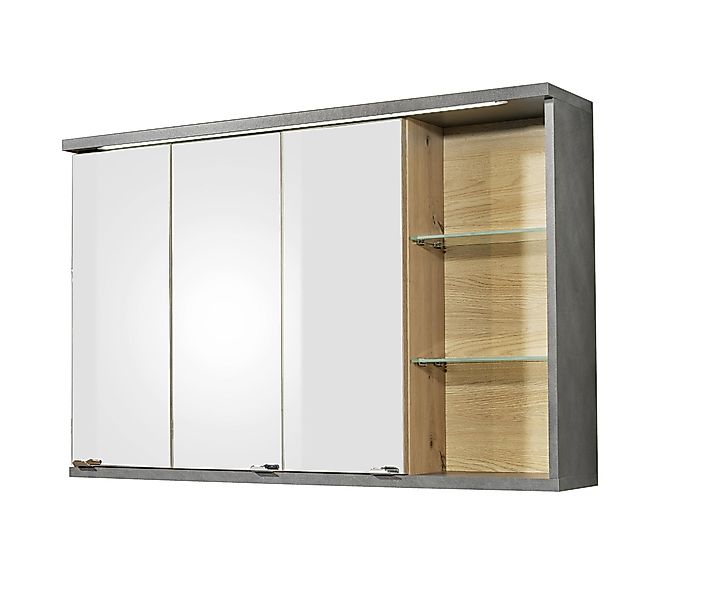 PREISBRECHER Spiegelschrank Nebraska 110 x 70 günstig online kaufen