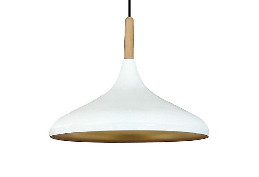 Bamyum Pendelleuchte Bamyum Pendelleuchte I Champion I Ø35 cm Holz-Metall E günstig online kaufen