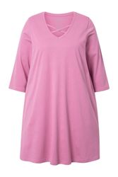 Ulla Popken Longshirt Longshirt Zierbänder A-Linie günstig online kaufen