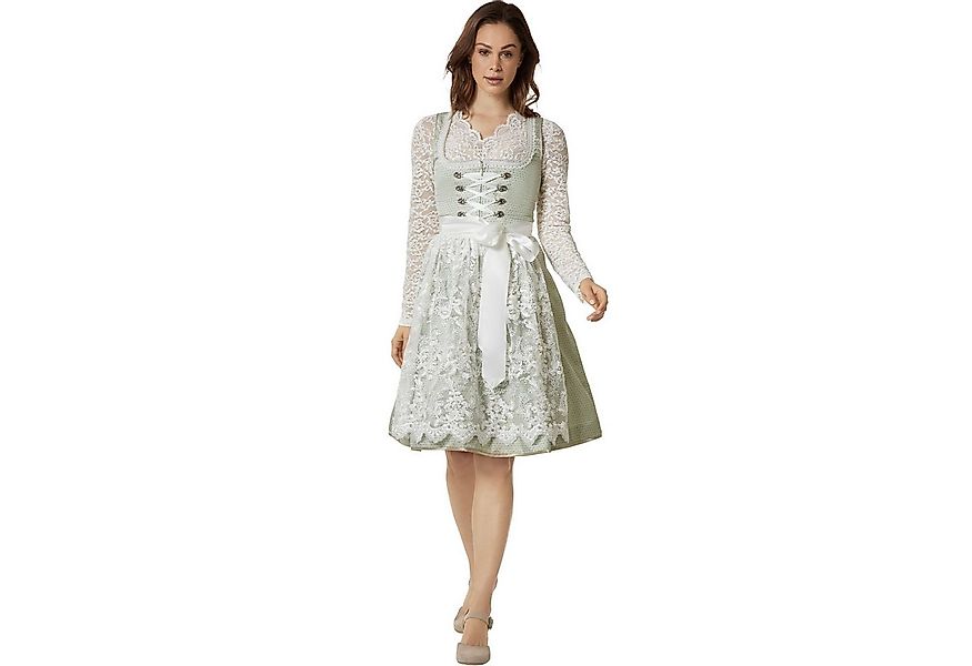 dressforfun Dirndl hochwertiges & elegantes Trachtenkleid Klara Minze (Prem günstig online kaufen