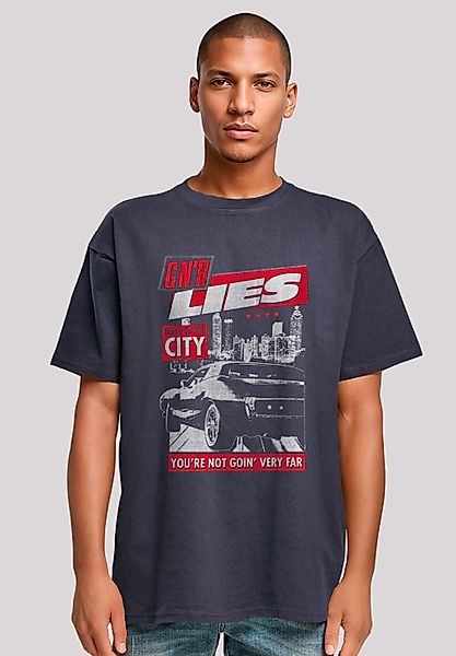 F4NT4STIC T-Shirt "Guns N Roses Lies City Rock Music" Premium Qualität günstig online kaufen