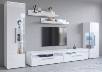 INOSIGN Wohnwand "India,Breite 290cm moderne Mediawand ohne Beleuchtung" Se günstig online kaufen