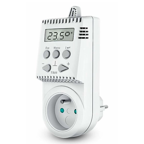 Fenix Steckthermostat TS05 Weiß für Automatische Temperaturregelung günstig online kaufen