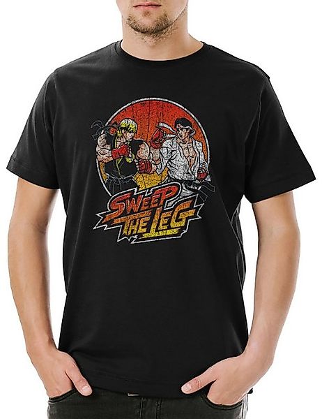 Urban Backwoods Print-Shirt Urban Backwoods Sweep The Leg Herren T-Shirt Sc günstig online kaufen