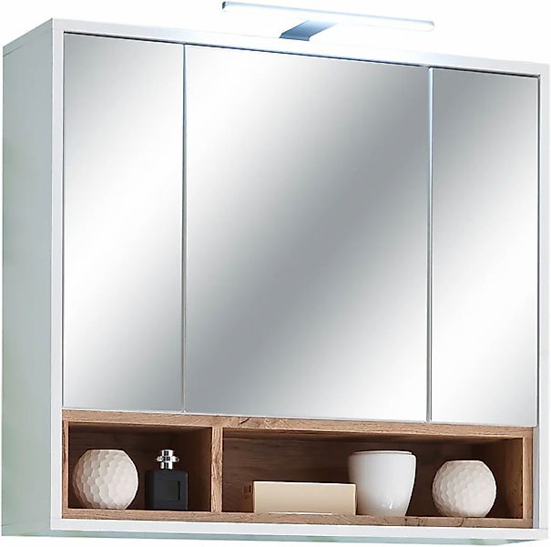 BASIC by Balculina Spiegelschrank "Mila, Badezimmerschrank BxHxT 80x72x21 c günstig online kaufen
