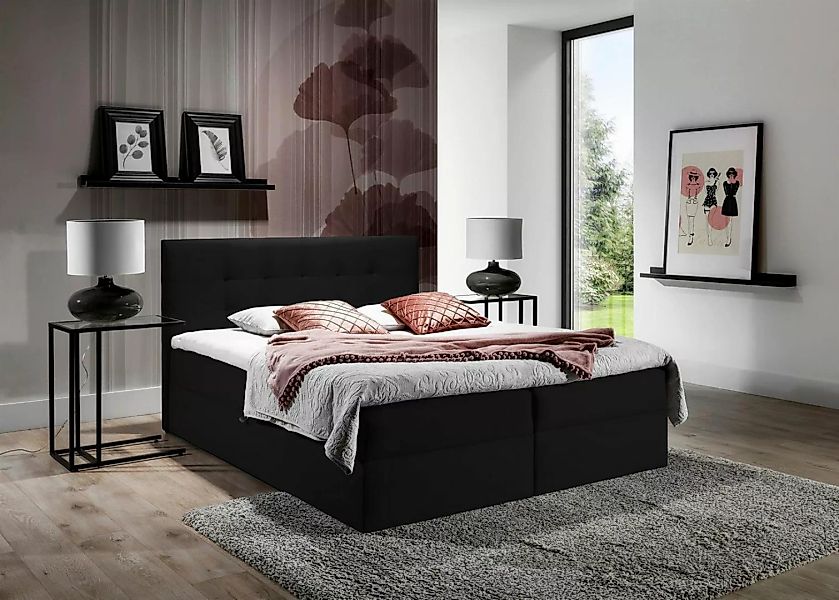 99rooms Boxspringbett Chester (Schlafzimmerbett, Bett), Design günstig online kaufen